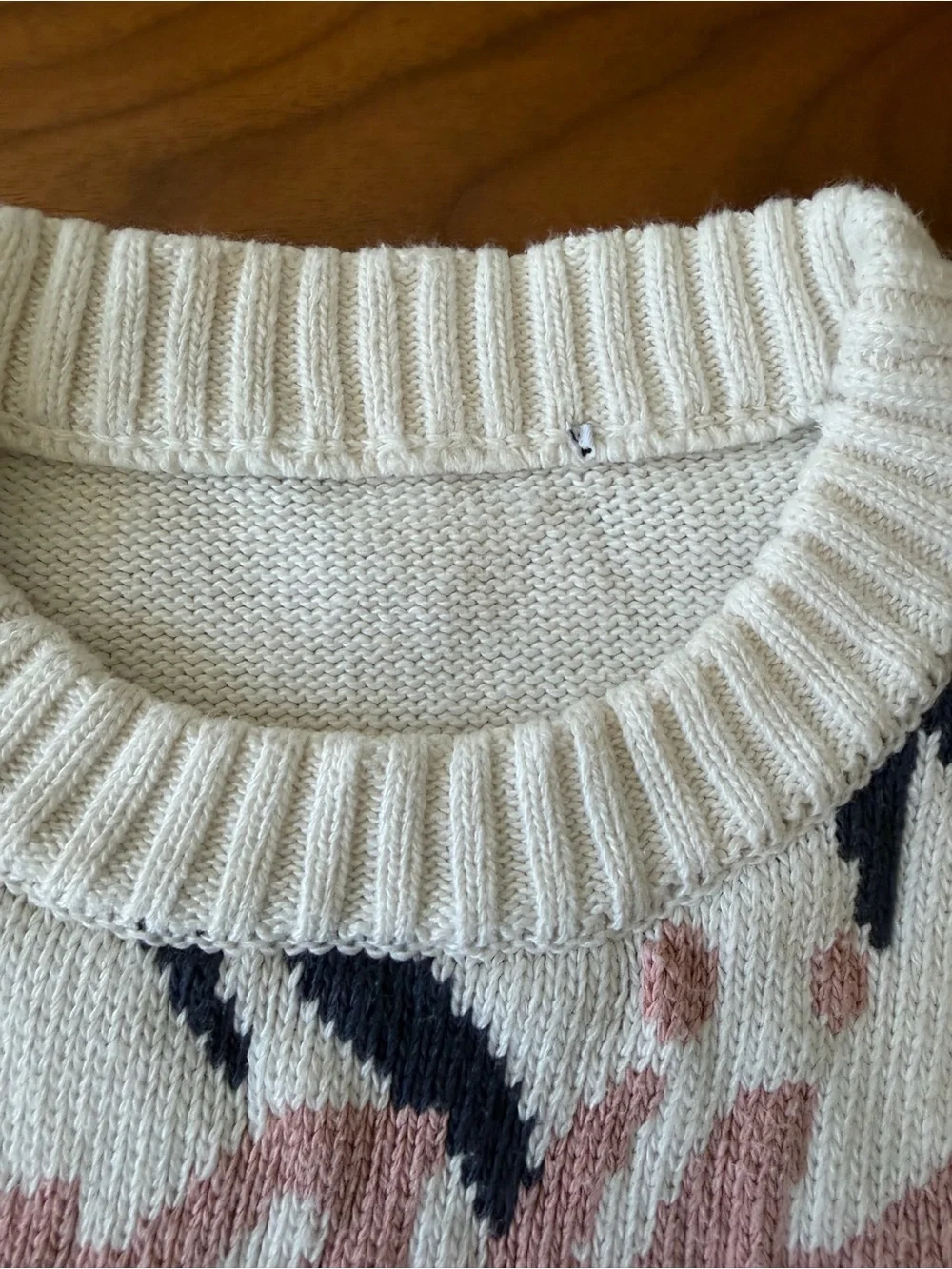 Subdued Florence Italy Cream 'Hawaii' Beach Sweater